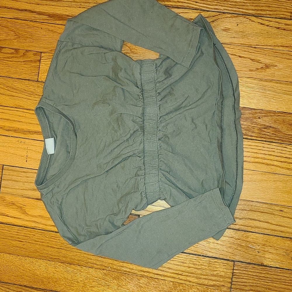Zara Girs Soft Colletion Peplum Style Top